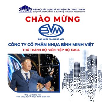 Công Ty Cổ Phần Nhựa Bình Minh Việt Chính Thức Trở Thành Hội Viên Hiệp Hội Saca