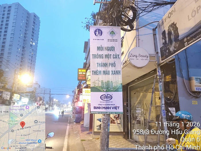 1 17 - Tạp Chí Giáo Dục TPHCM : Bình Minh Việt hưởng ứng trồng cây xanh vì cộng đồng - Công ty cổ phần Nhựa Bình Minh Việt