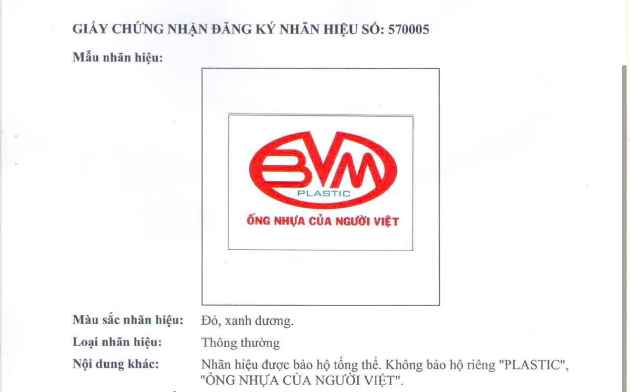 z70371396604272dcca1253ffcaef40e648e32c34eb806 1758511910024815995501 1758514368445 17585143688682027768776 - Báo Người Lao Động: Vụ hai doanh nghiệp nhựa dùng chung từ “Bình Minh”: Bình Minh Việt được công nhận - Công ty cổ phần Nhựa Bình Minh Việt