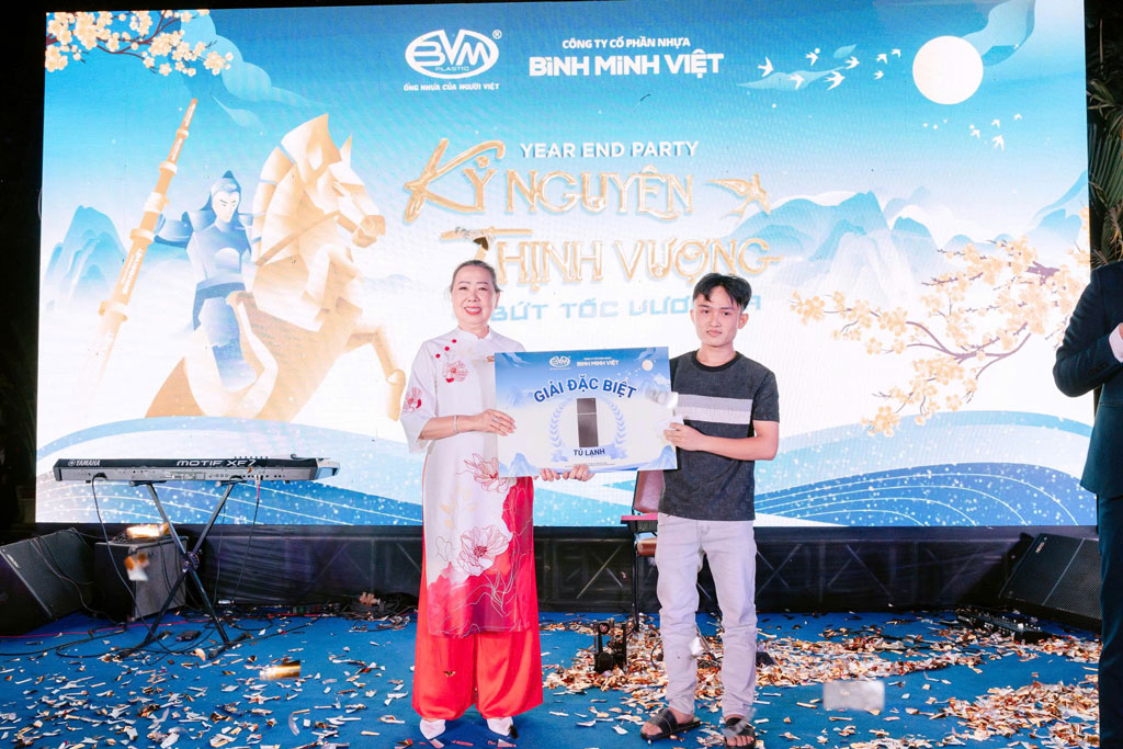 tat nien 2025 bmv tri an 1 - Bình Minh Việt Tổ Chức Tất Niên 2025 "Kỷ Nguyên Thịnh Vượng – Bứt Tốc Vươn Xa" - Công ty cổ phần Nhựa Bình Minh Việt