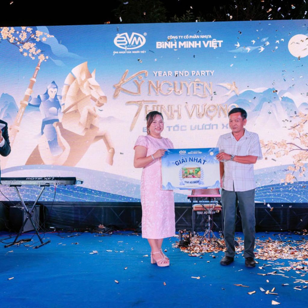 tat nien 2025 bmv tri an 2 1 - Bình Minh Việt Tổ Chức Tất Niên 2025 "Kỷ Nguyên Thịnh Vượng – Bứt Tốc Vươn Xa" - Công ty cổ phần Nhựa Bình Minh Việt