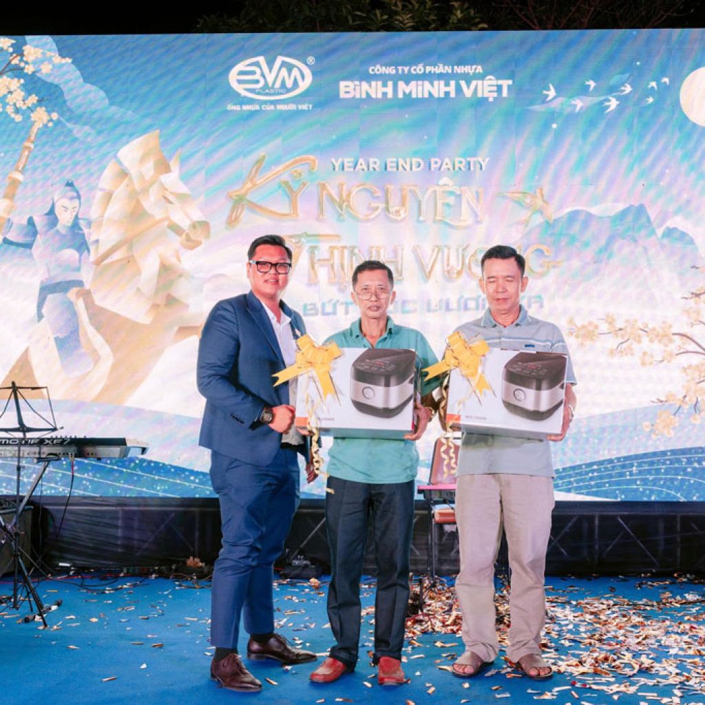 tat nien 2025 bmv tri an 3 1 - Bình Minh Việt Tổ Chức Tất Niên 2025 "Kỷ Nguyên Thịnh Vượng – Bứt Tốc Vươn Xa" - Công ty cổ phần Nhựa Bình Minh Việt