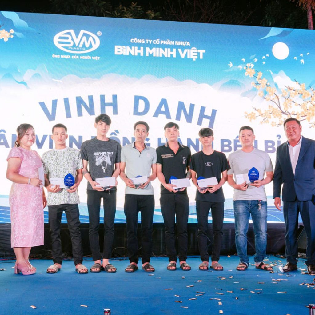 tat nien 2025 bmv vinh danh 4 1 - Bình Minh Việt Tổ Chức Tất Niên 2025 "Kỷ Nguyên Thịnh Vượng – Bứt Tốc Vươn Xa" - Công ty cổ phần Nhựa Bình Minh Việt